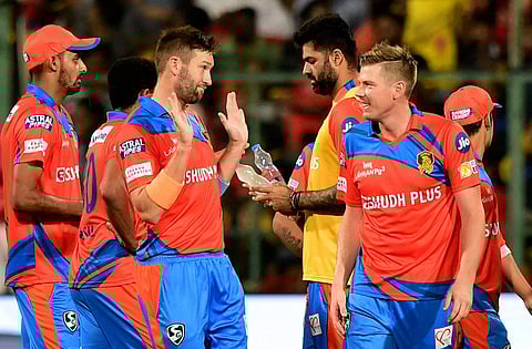 Gujarat Lions team (PTI)