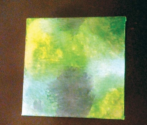 Make art pieces with booze for your fridge