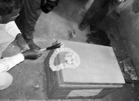 Chopped palms kept in a box | express