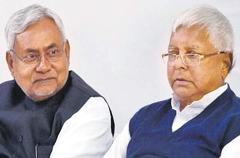 Nitish Kumar,Lalu Yadav