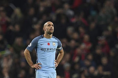Manchester City defender Pablo Zabaleta | AFP