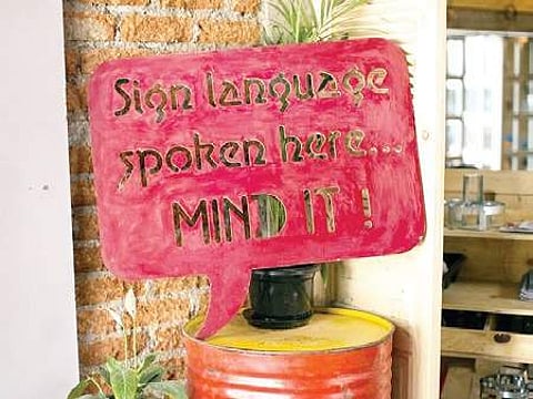 Board that welcomes diners