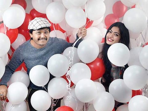Ganesh and Rashmika Mandanna