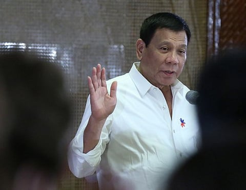 Philippine President Rodrigo Duterte. (File photo )