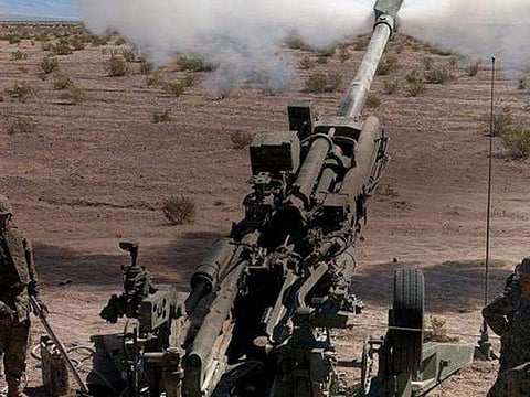 M777 ultra-light howitzer guns (Photo: BAE Systems website)