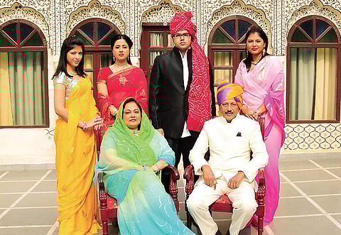 The Sailana royal family.