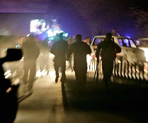 Muslims offer prayers on the first day of Ramzan at Jama Mosque, New Delhi. (File photo by AP)