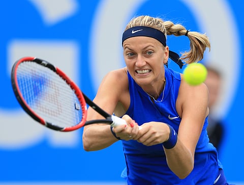 Two-time Wimbledon champion Petra Kvitova |AP