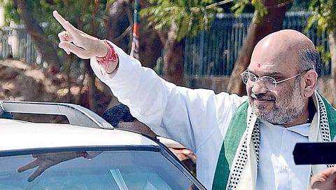 Bharatiya Janata Party president Amit Shah. | Express