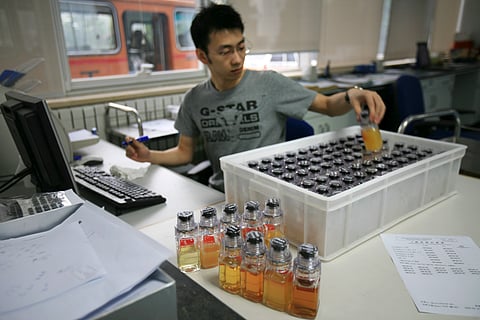 Urine samples collected for doping test. (AP File image used for representation)