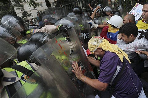 Protests in Venezuela. (File |AP)