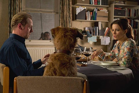 Simon Pegg and Kate Beckinsale in 'Absolutely Anything'. (Photo|Facebook.com/)