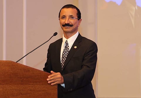 DP World's Group Chairman and CEO Sultan Ahmed Bin Sulayem. (Photo|facebook.com/PresidenciaRD)