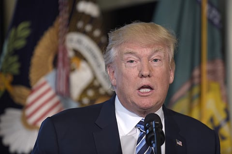 President Donald Trump. AP