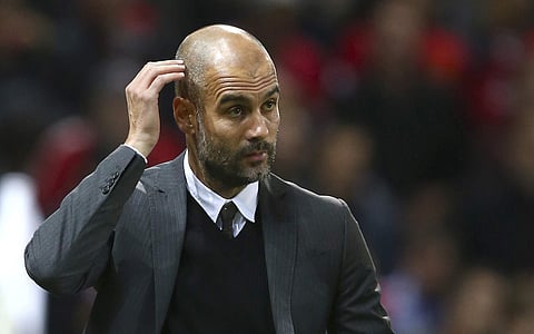 Manchester City's manager Pep Guardiola | AP