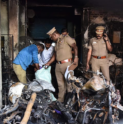 Following the corporation’s sealing of the building, Vijayakumar had waged a legal battle and the matter went up to the Supreme Court, official sources said. | Express Photo Service