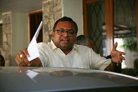 Sivaganga MP Karti P Chidambaram