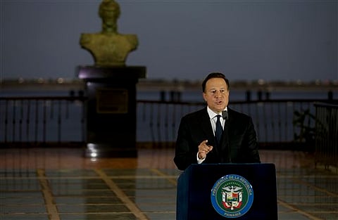 Panamanian President Juan Carlos Varela |AP