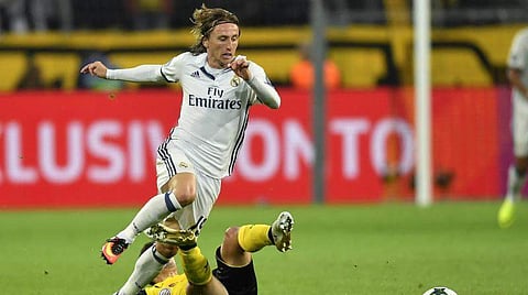 Real Madrid midfielder Luka Modric (File | AP)