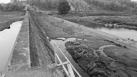 The defunct Baldiha dam in Mayurbhanj district | Express