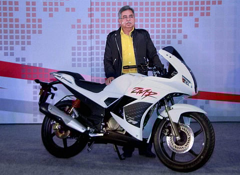 Hero MotoCorp chairman Pawan Munjal. (File photo | PTI)