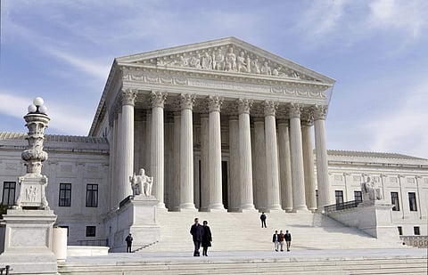 The U.S. Supreme Court Building in Washington. (File photo | AP)