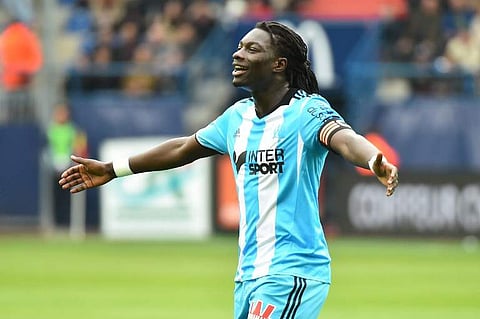 Bafetimbi Gomis scored a career-best 20 Ligue 1 goals last season for Marseille. | AFP