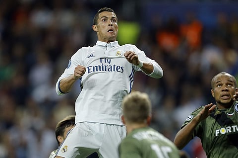 Real Madrid star striker Cristiano Ronaldo | AP