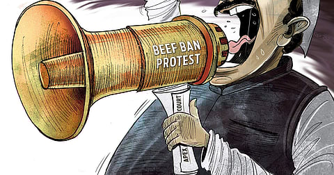 Slaughter ban started at the court