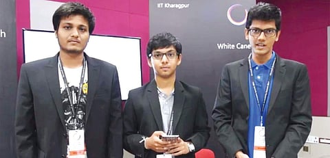 Barnopriyo Barua, Divyash Gupta and Kaustubh Mani from IIT Kharagpur