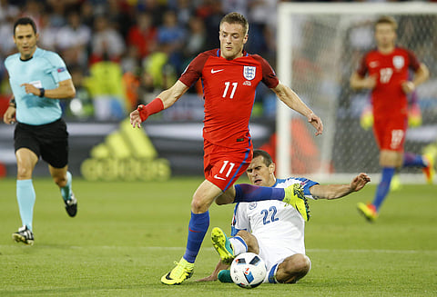 England striker Jamie Vardy (File | AP)
