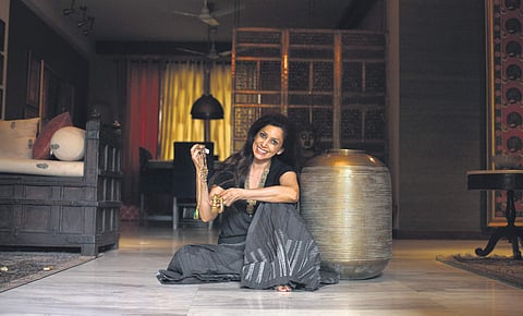 Neety Singh at her Gurgaon home