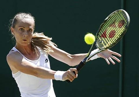 Despite her injury woe, Magdalena Rybarikova said she never lost confidence that she could make a deep run at Wimbledon. | AP