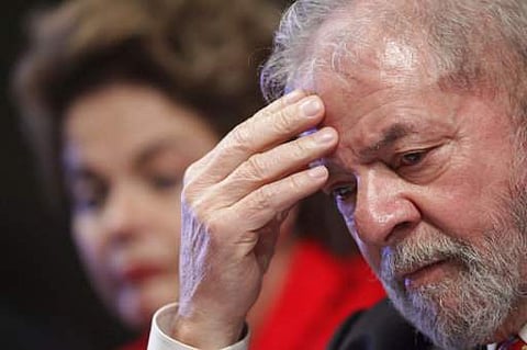 Brazil's Former President Luiz Inacio Lula da Silva (AP Photo/Eraldo Peres, File)