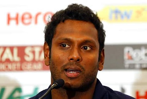 Sri Lankan cricket captain Angelo Mathews has stepped down amid intense criticism over his side's series defeat to bottom-ranked Zimbabwe at home ( File | AP)