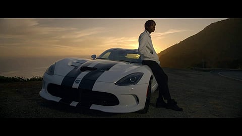 Wiz Khalifa in the' See you again' video. (Picture Courtesy: YouTube)