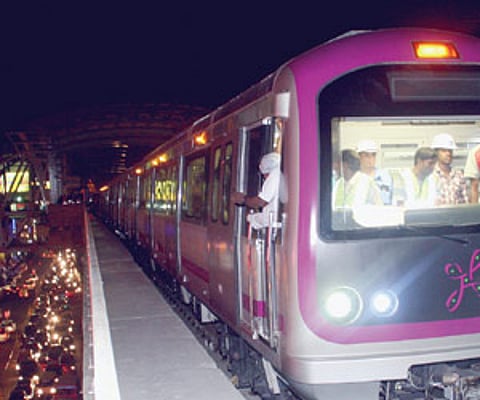 The Bangalore metro (EPS)