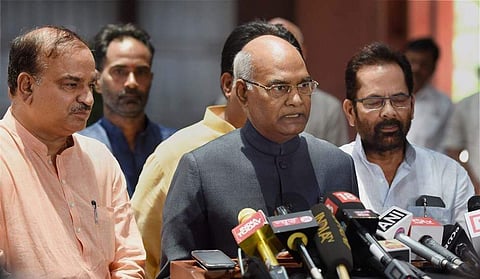 President-elect Ram Nath Kovind. (PTI)