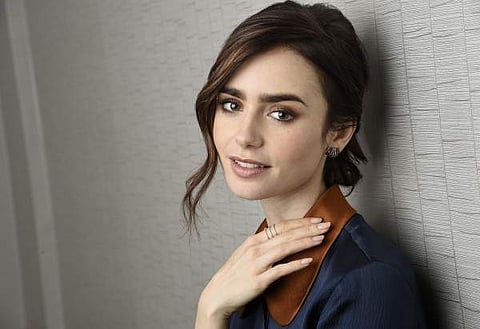 Lilly Collins. (AP Photo)