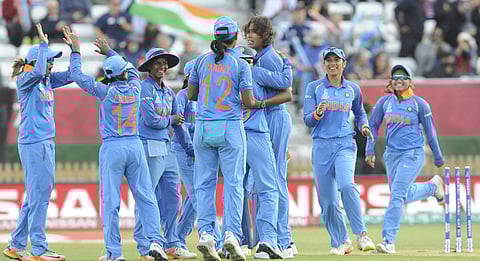 This time, the Indian girls are out there to make a statement of intent. | AP