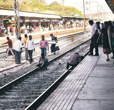 BMRCL officials said that they changed the alignment of the Red line due to undue delays and difficulty in getting Railway land
