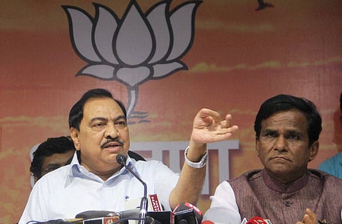 BJP MLA Eknath Khadse
