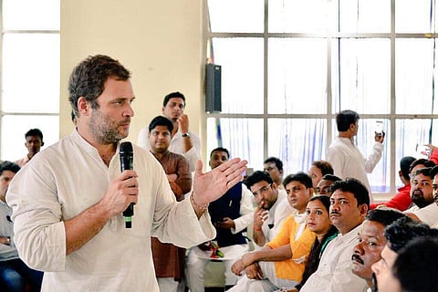 The opposition Congress believes Rahul Gandhi’s trip will pave the way for devising a broad strategy to be followed ahead of the 2018 Assembly polls. | Express Photo Service