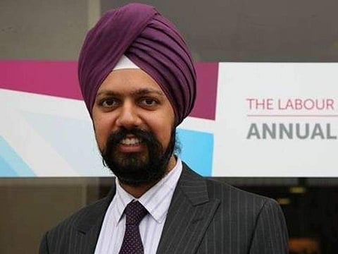 MP Tanmanjeet Singh Dhesi. (Facebook photo)