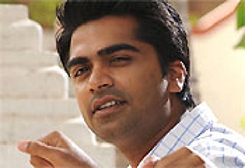Actor Silambarasan.