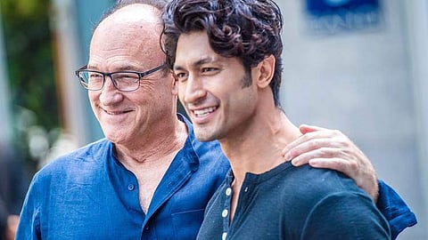 Director Chuck Russell with Vidyut Jammwal
