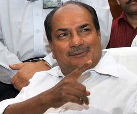 Former Defence Minister A K Antony (EPS)