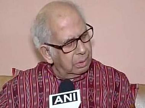 Scientist Pushpa Mitra Bhargava (Photo | ANI Twitter)