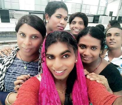 Transgender who were offered jobs in Kochi metro