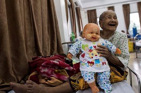 'Twilight Villa' is a care facility on the edge of Yangon, Myanmar which is home to 120 people aged 70 or over, who have no one else to care for them. (Photo | AFP)